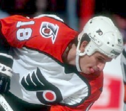 flyers history individual player stats mike ricci mike ricci flyers